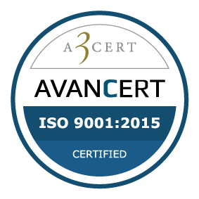 AVANCERT ISO 9001:2015 certificeret